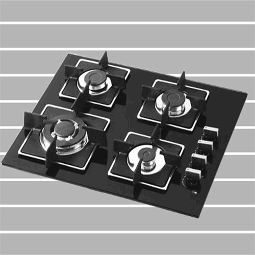 اجاق گاز چهار شعله مربع دور فلز کد 404S